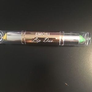 Yellow and Light Green Lipstick Duo